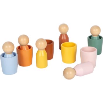 Small foot Montessori set de jucării din lemn - imagine 2